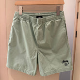 Stussy Everyday Casual Shorts with Double Logo Print