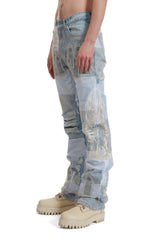 WDW WINGED ORGANZA DENIM