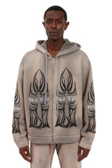 WINGED ZIP UP