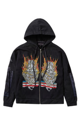 ENGULFED MEMORIES ZIP UP