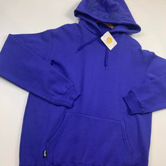 Stüssy Blue Hoodie Spell-out On Hood (XL)