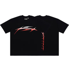 Hellstar Abstract Racing Stripe Graphic T-Shirt