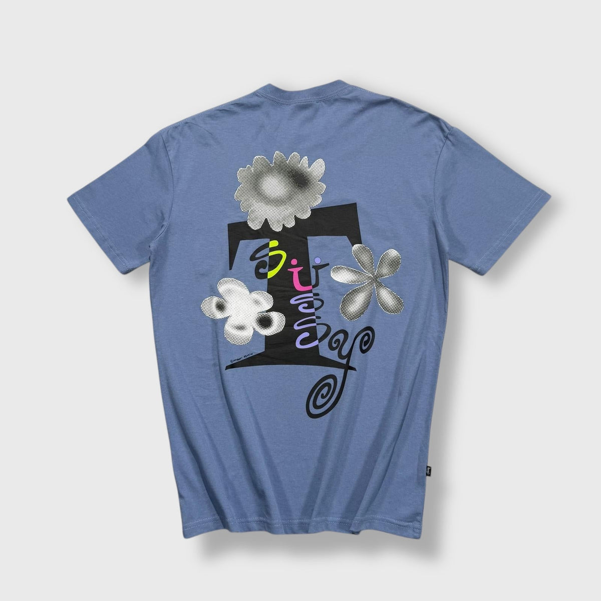 Stüssy Blue Flower T-shirt