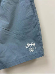 Stussy Everyday Casual Shorts with Double Logo Print