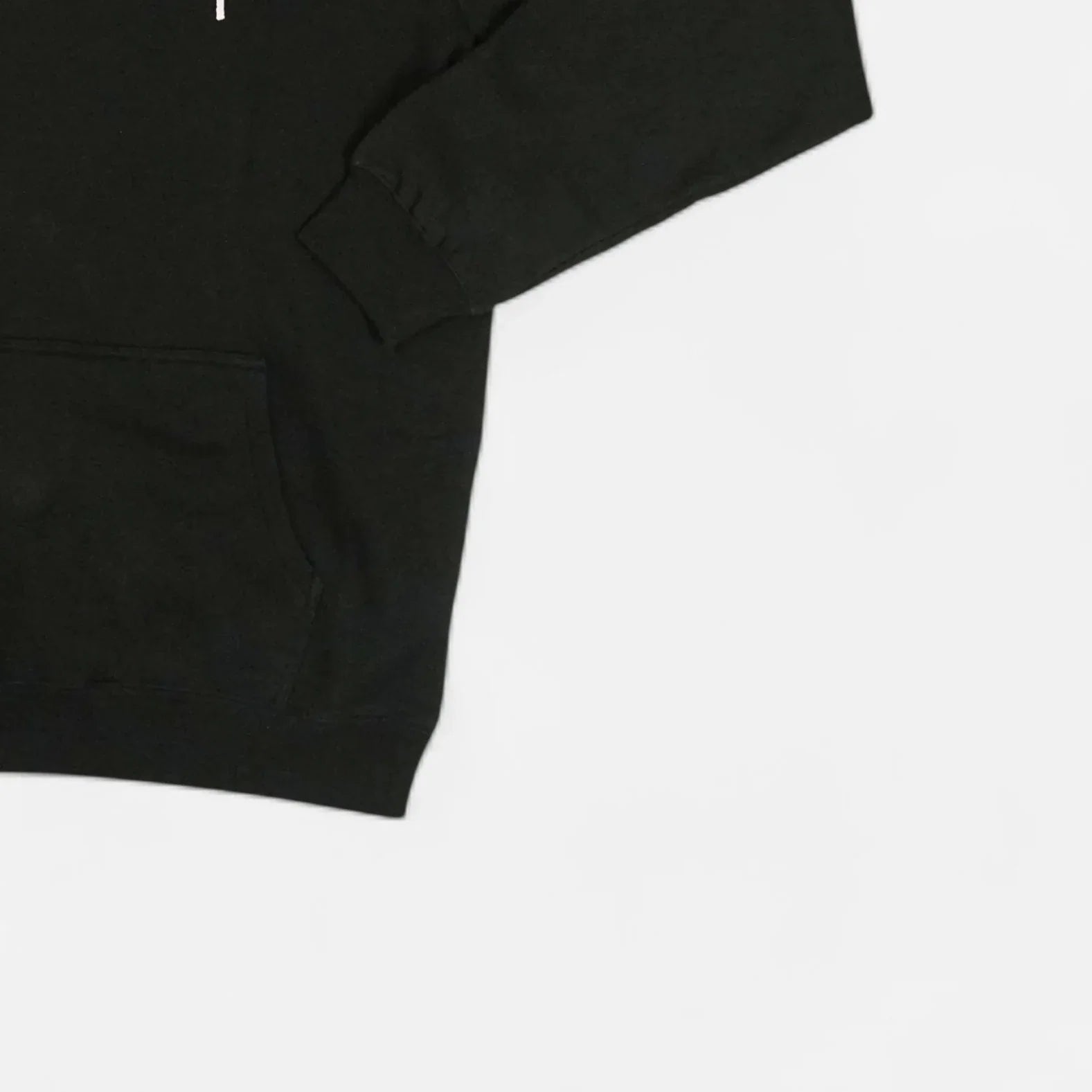 Stüssy Black Dice Hoodie with Purple Spellout