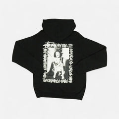 Stüssy Black Woman and Dog Graphic Stüssy Hoodie