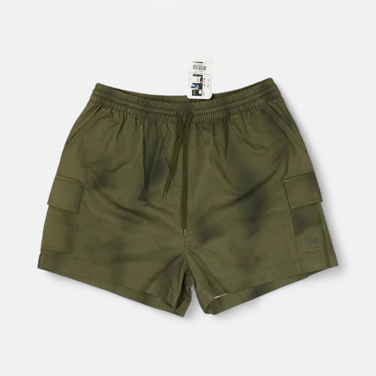 Stussy Green Cargo Shorts Womens (uk12)