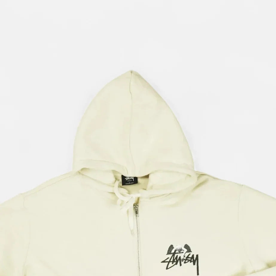 Stüssy Cream Fallen Angel Zippie