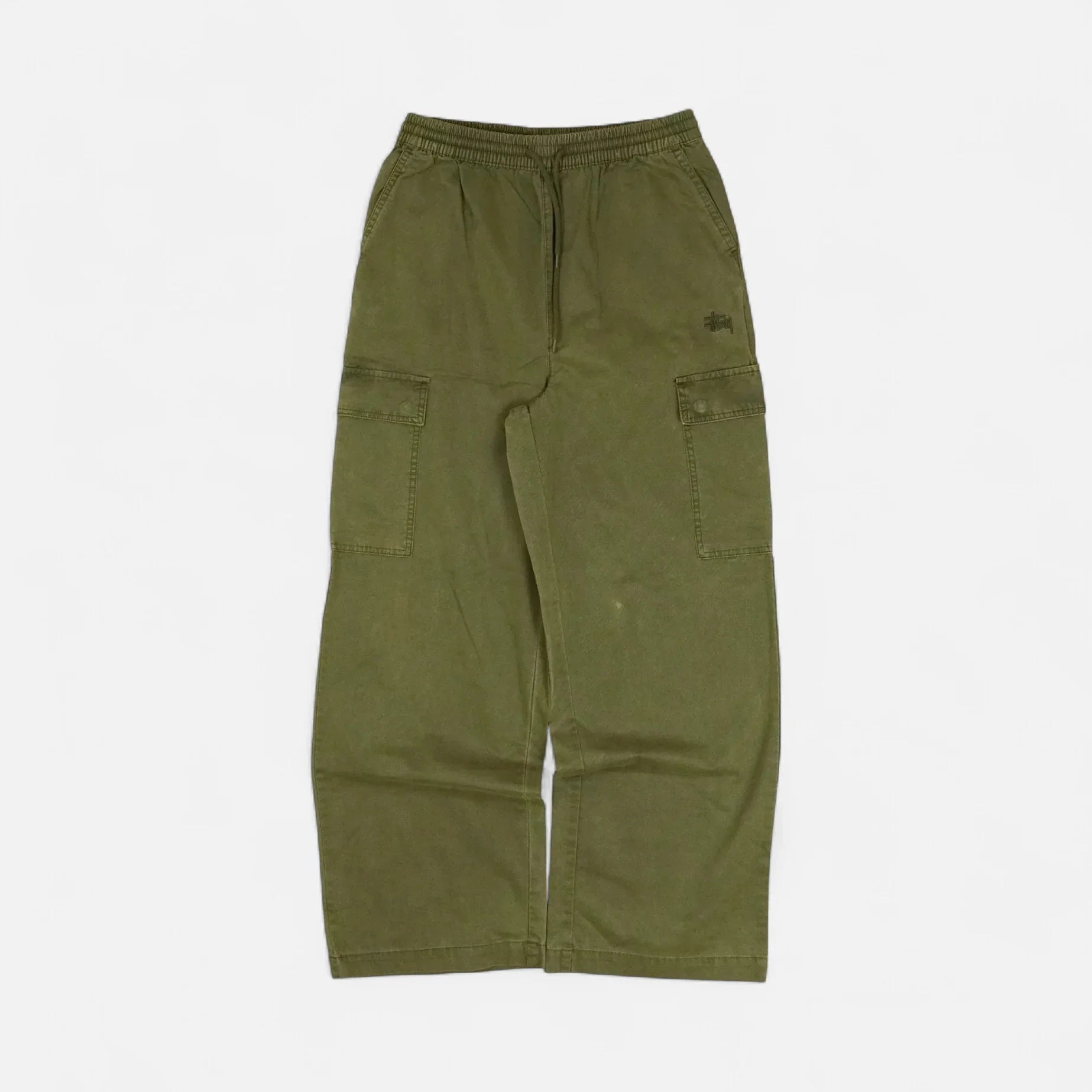 Stüssy Green Womens Cargo Trousers ( 8 )