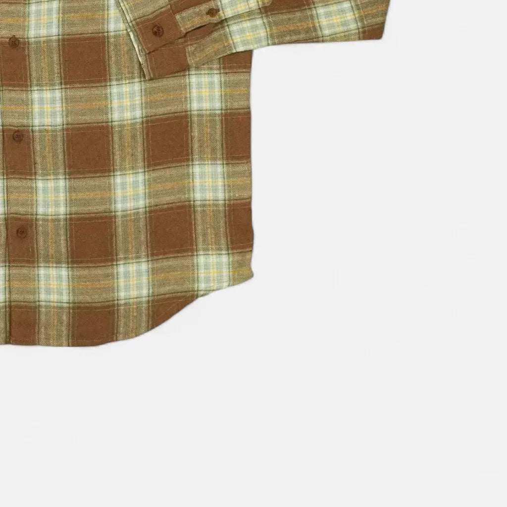 Stüssy Brown Checkered shirt