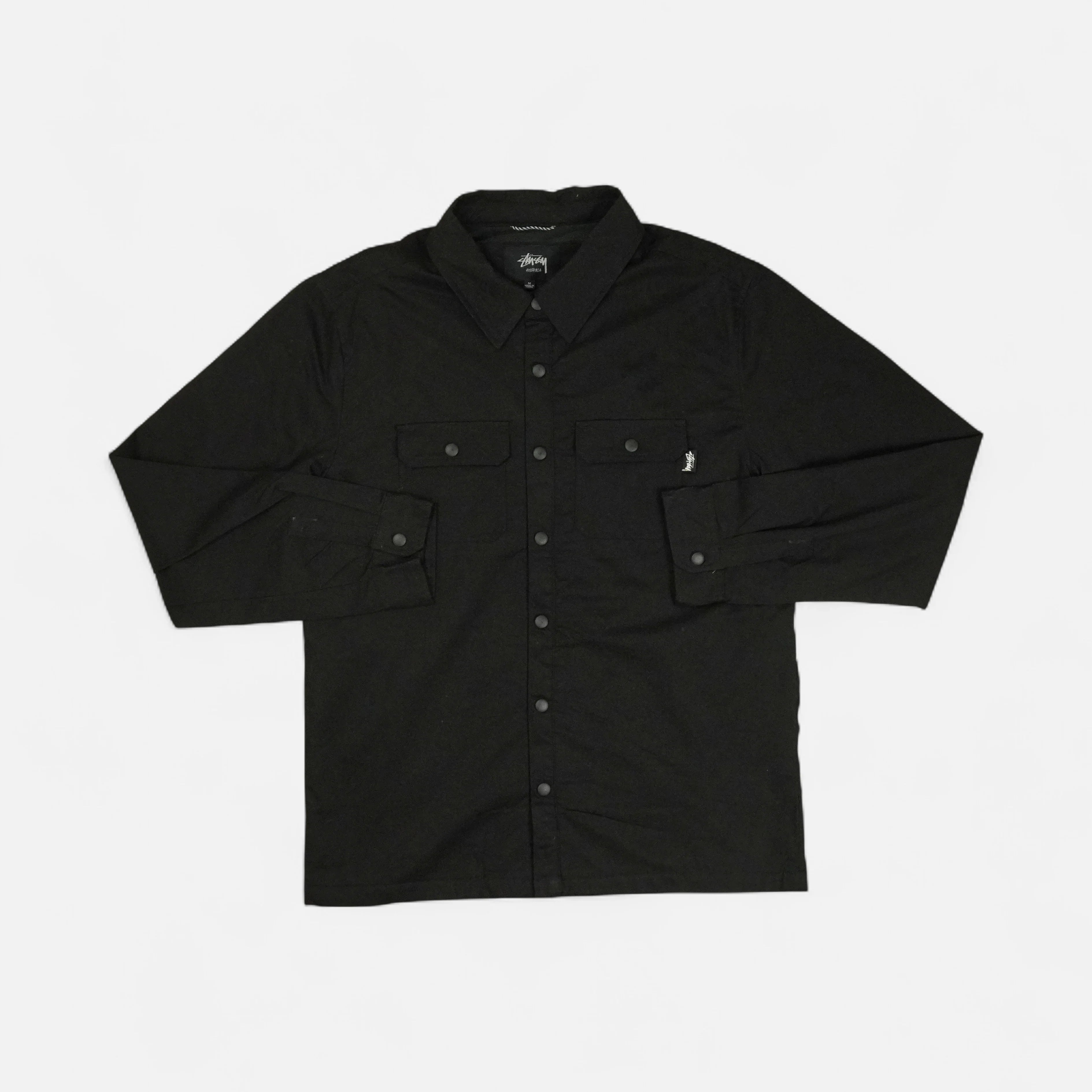 Stüssy Black Fleece Lined Shirt