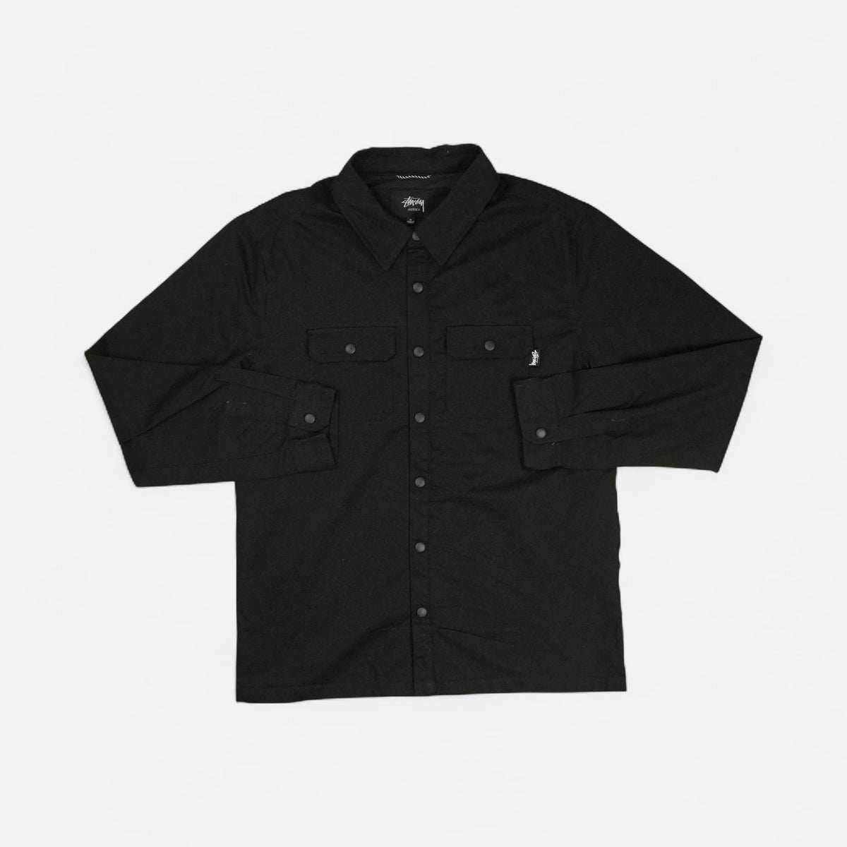 Stüssy Black Fleece Lined Shirt