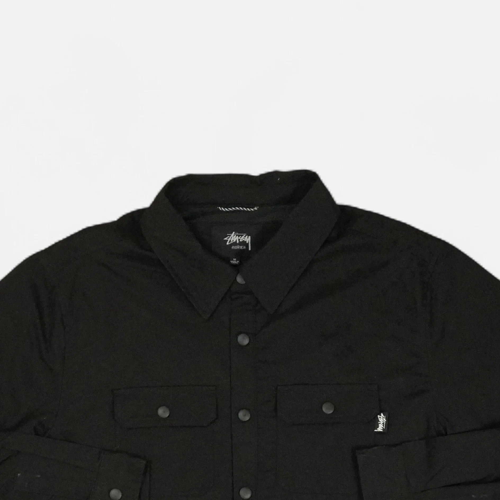 Stüssy Black Fleece Lined Shirt