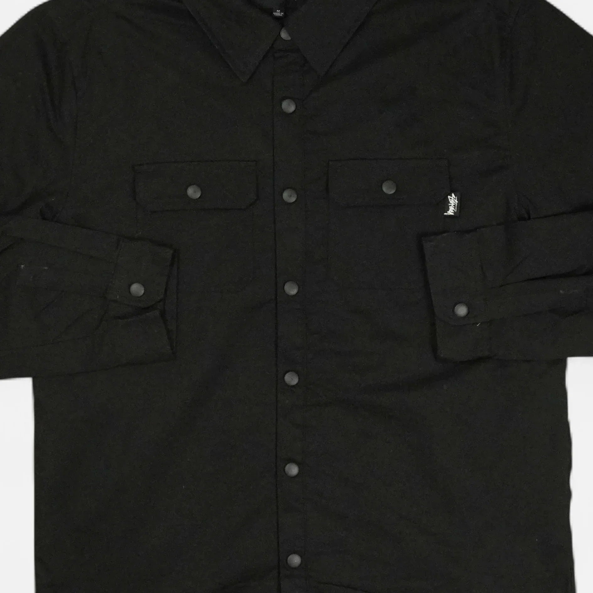 Stüssy Black Fleece Lined Shirt