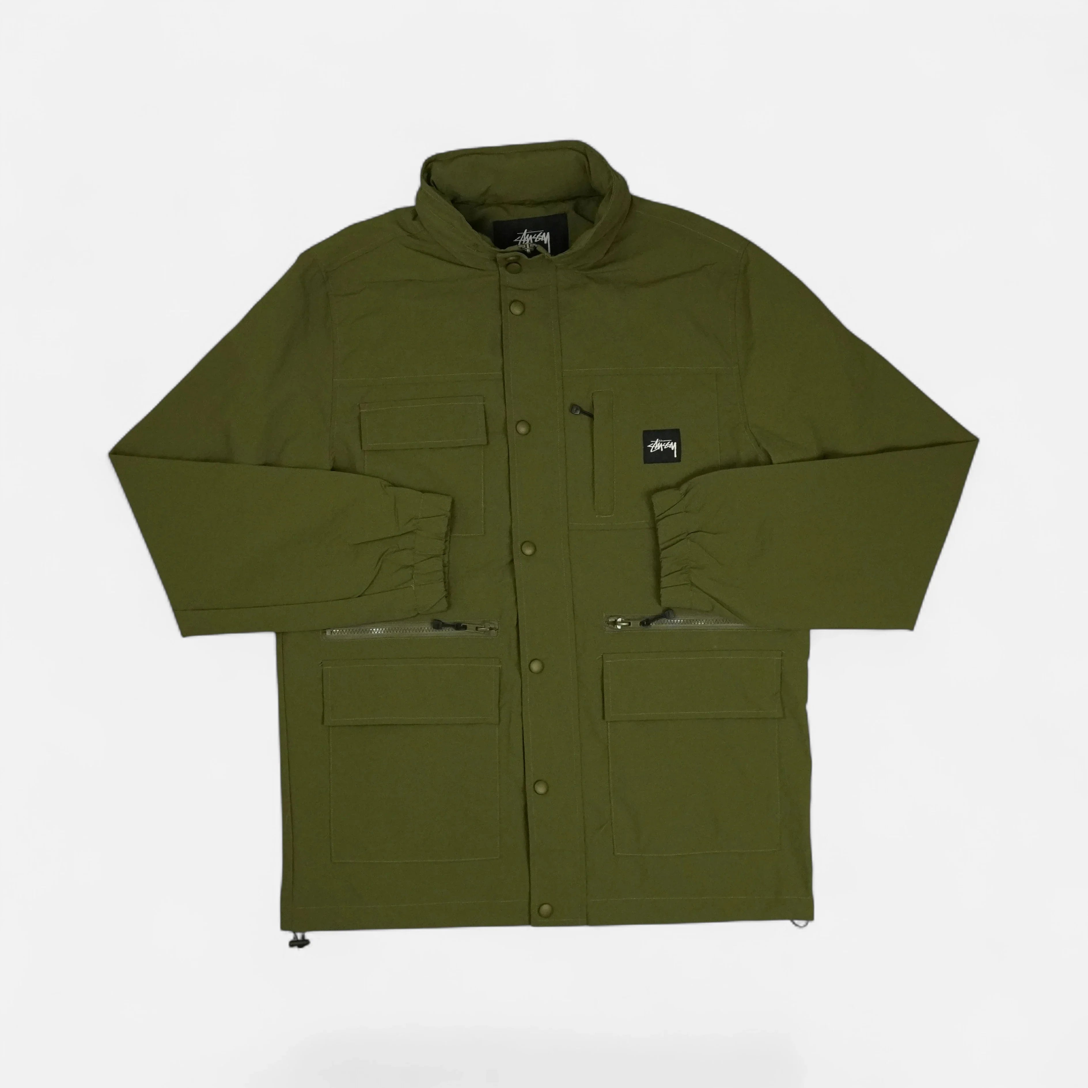 Stüssy Khaki Green Utility Jacket