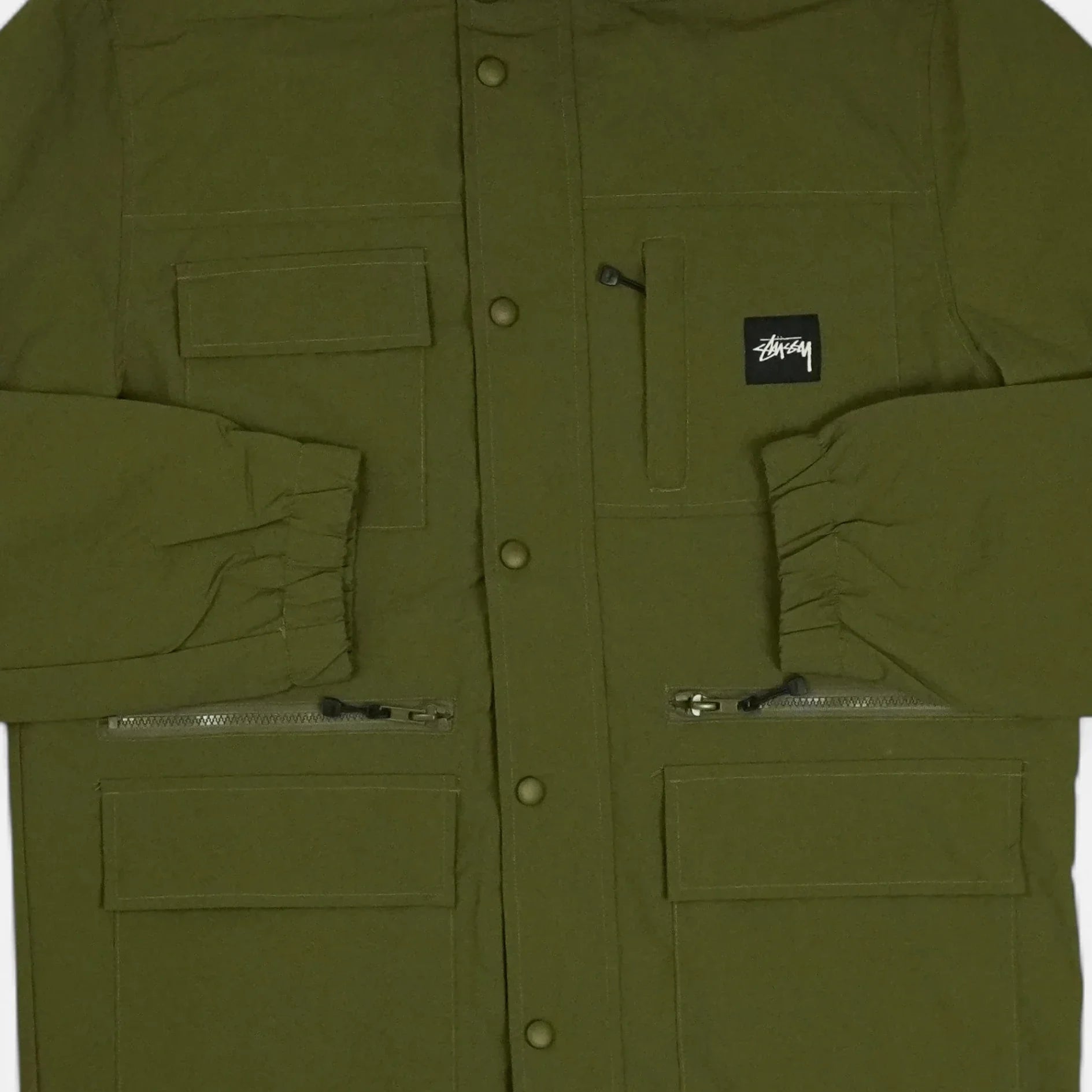 Stüssy Khaki Green Utility Jacket