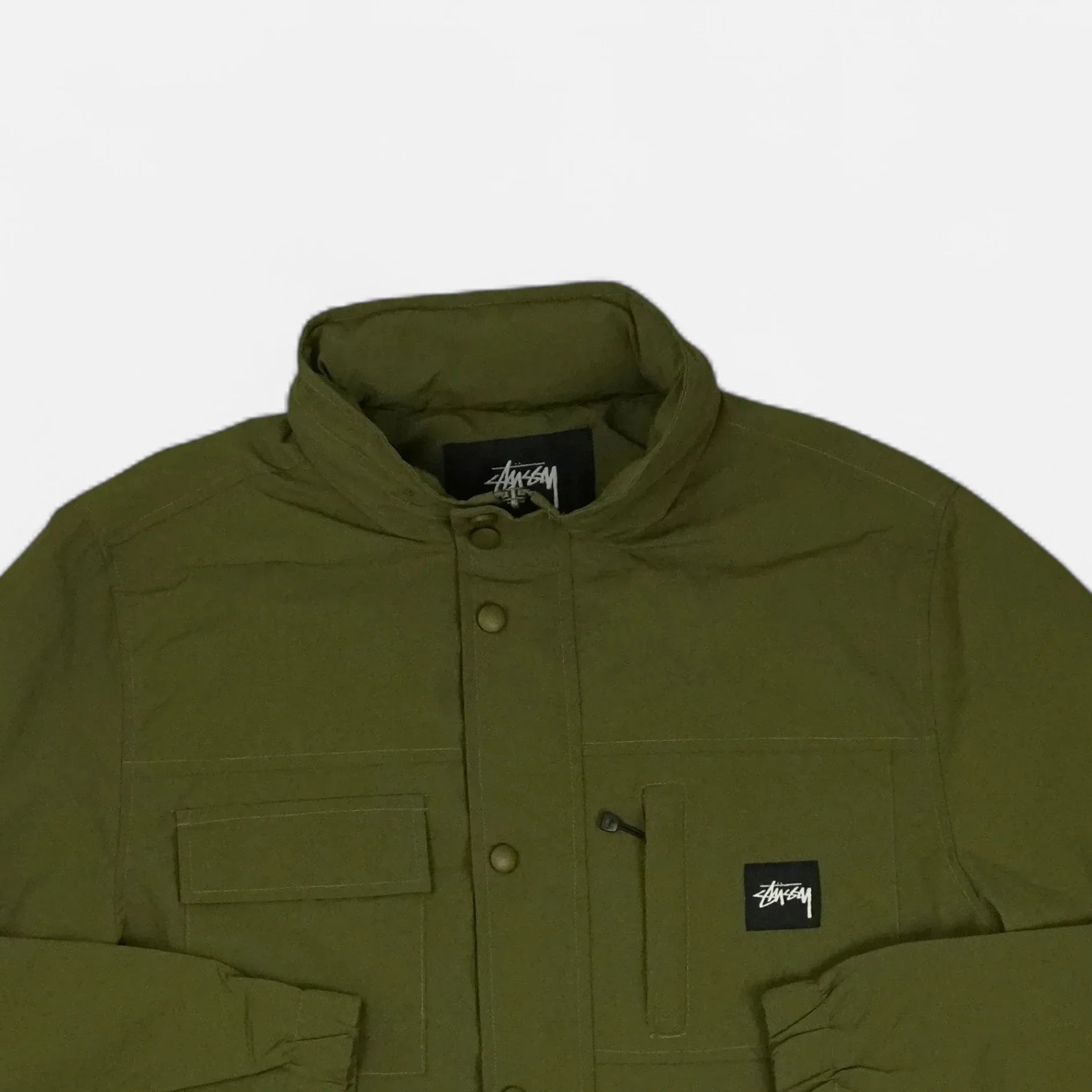Stüssy Khaki Green Utility Jacket