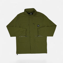 Stüssy Khaki Green Utility Jacket