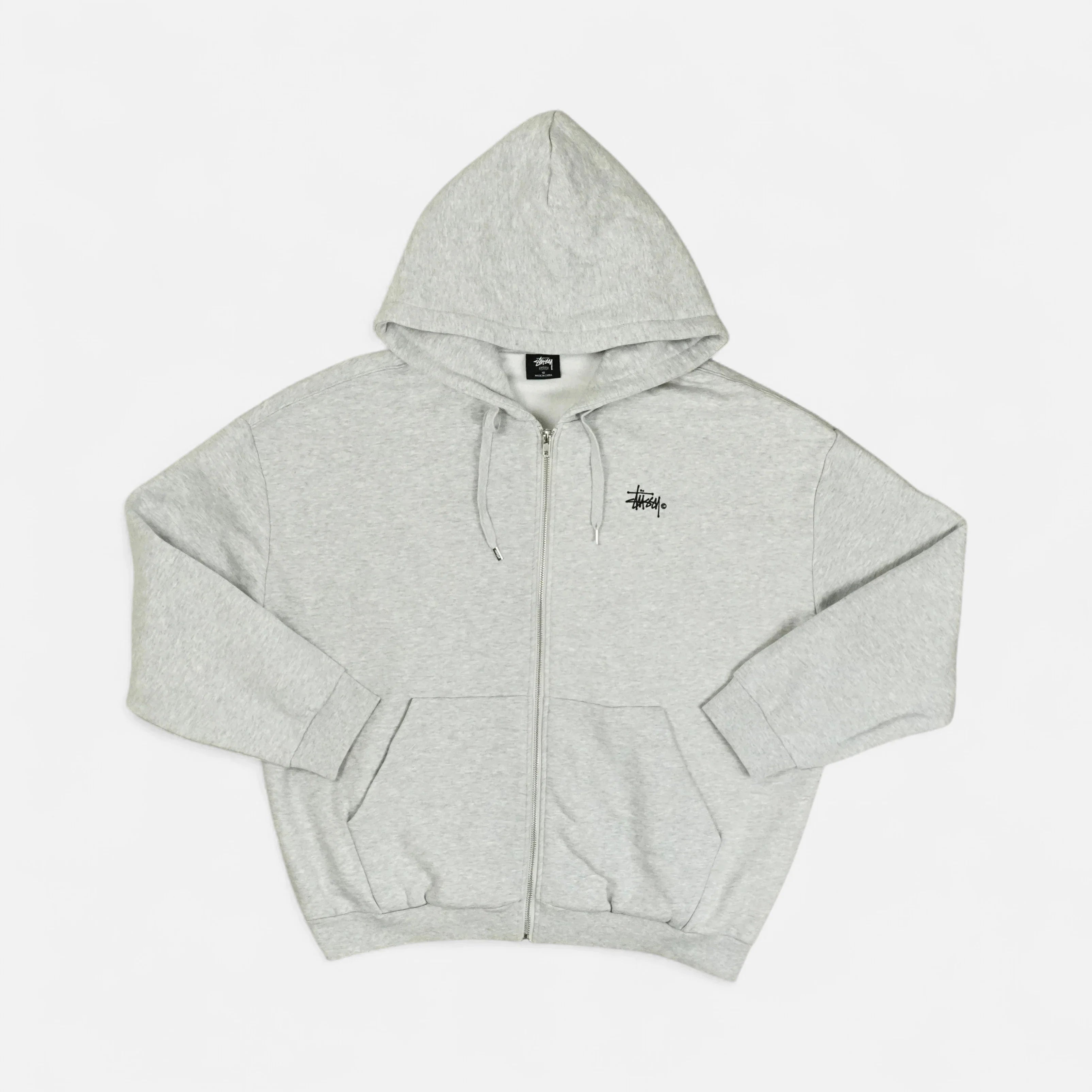 Stüssy Grey Graphic Womans Zippie (10)