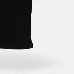 Stüssy Womens Black Embroidered Spellout Baby T-shirt