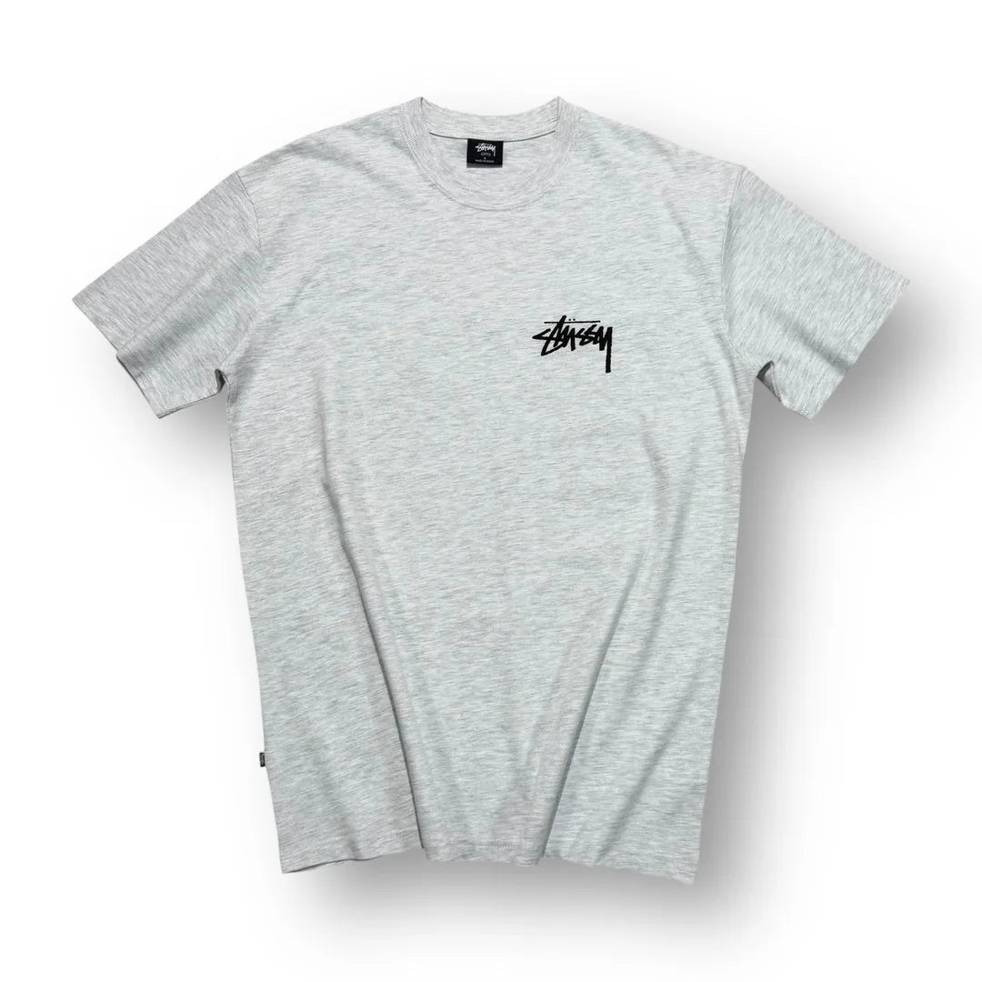 Stüssy Grey 8-Ball Graphic T-shirt