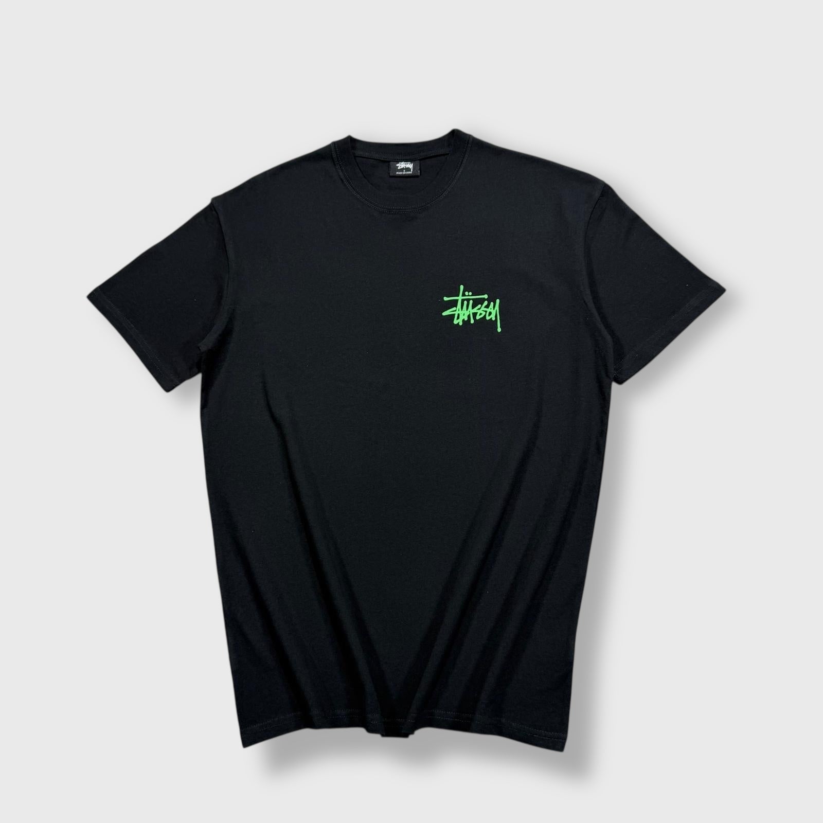Stüssy Designs Black Graphic T-shirt