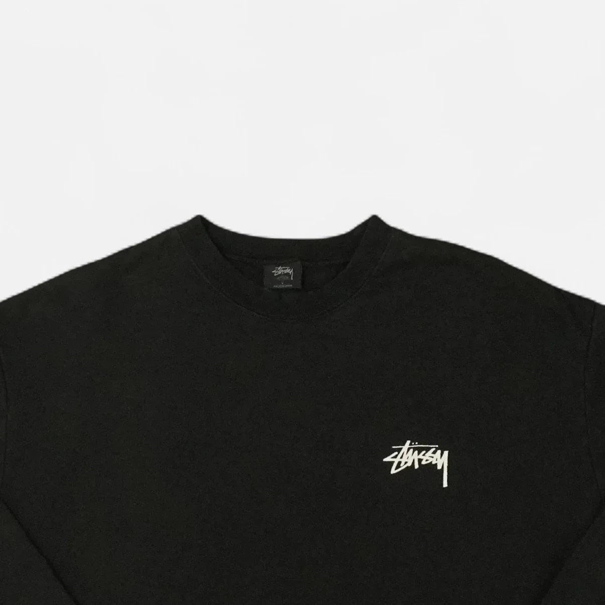 Stüssy Black Blue Dice Crewneck Sweatshirt