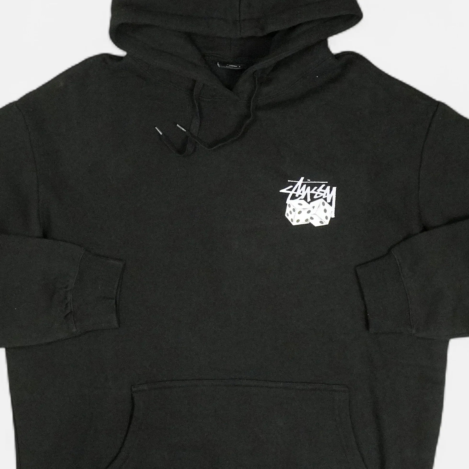Stussy Black Dice Graphic Hoodie