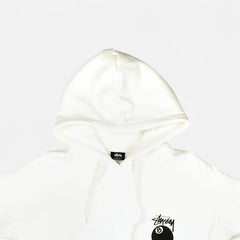 Stüssy White 8 Ball Hoodie