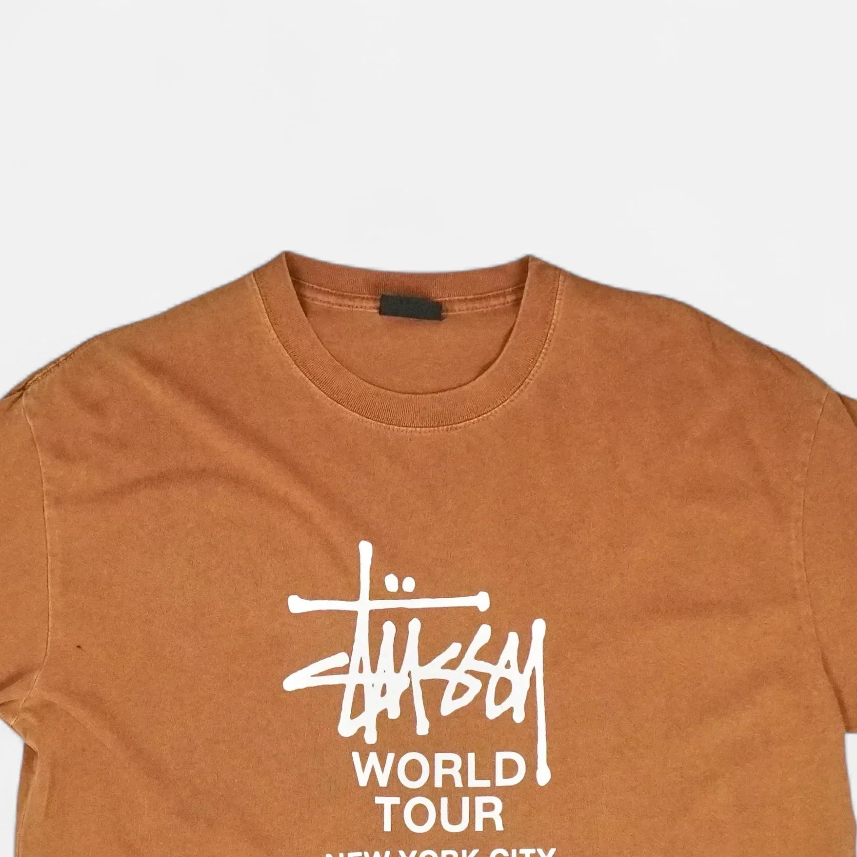 Stüssy Brown Cities Graphic T-shirt