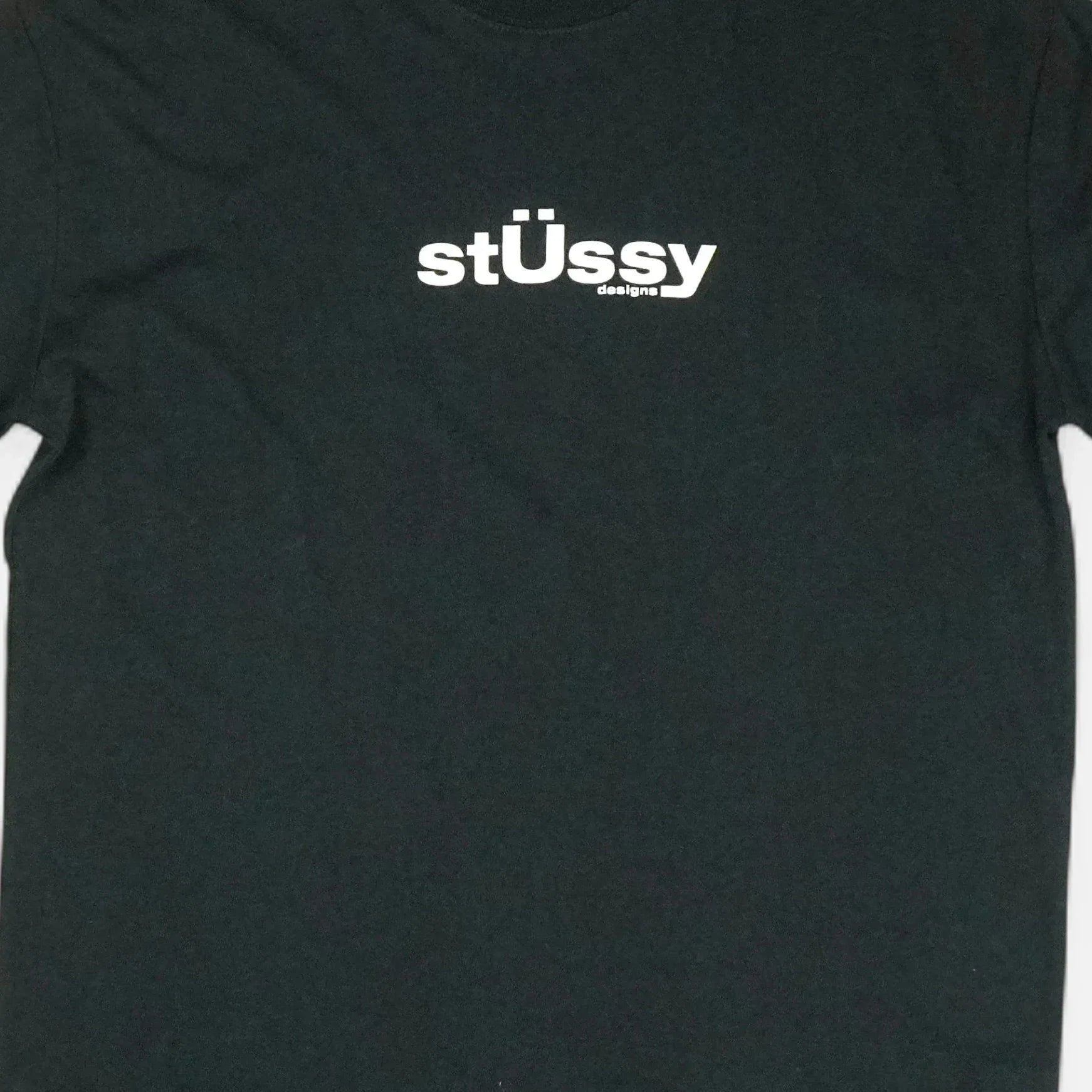 Stussy Designs Black Graphic T-shirt