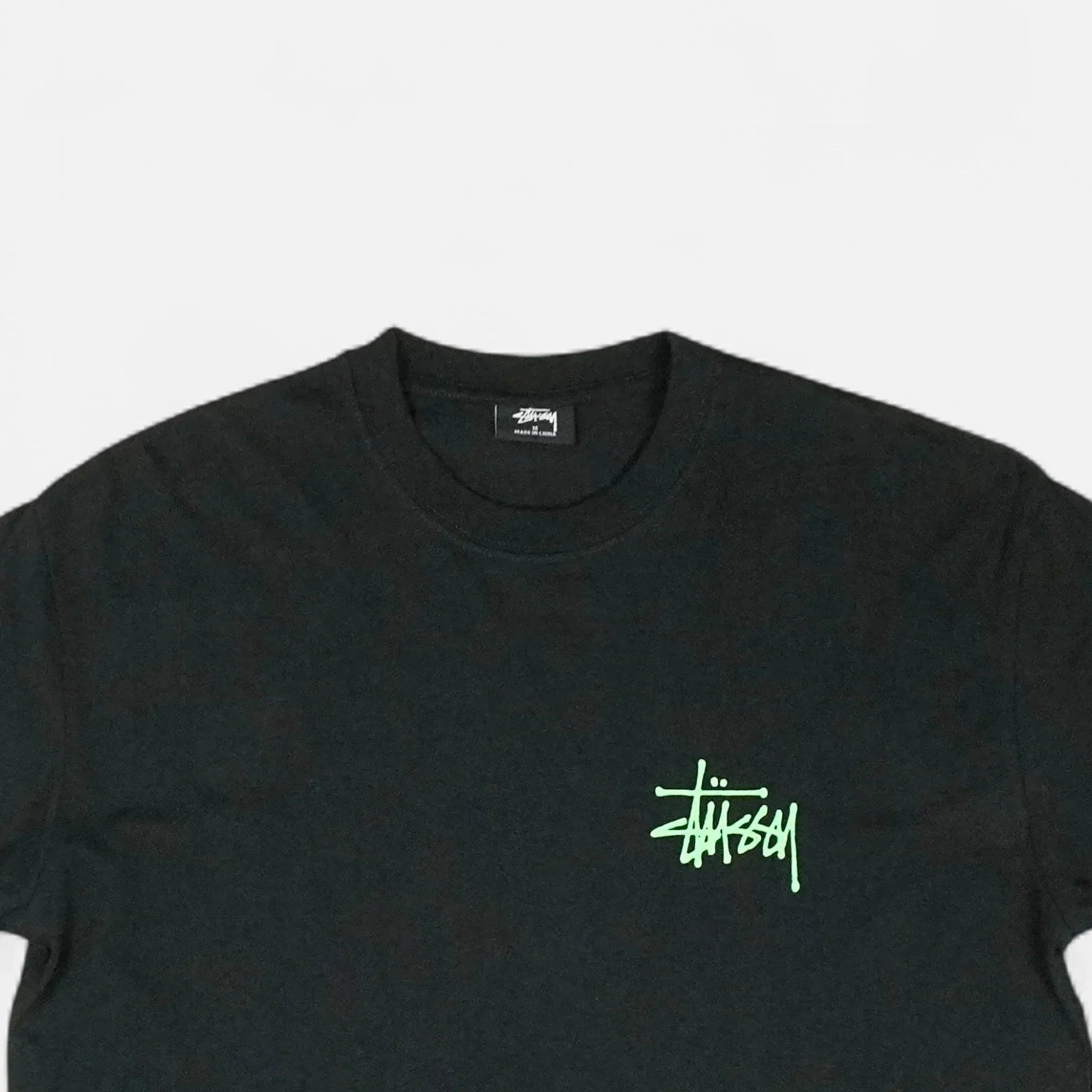 Stüssy Designs Black Graphic T-shirt