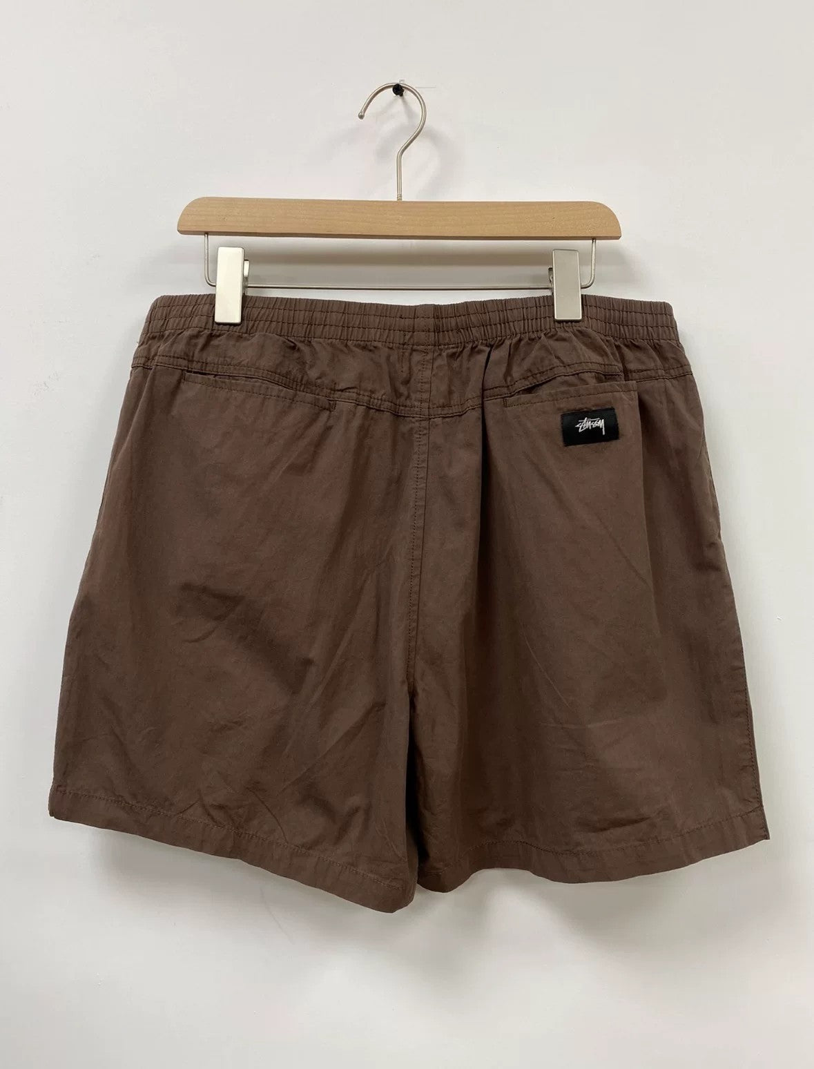 Stussy Everyday Casual Shorts with Double Logo Print