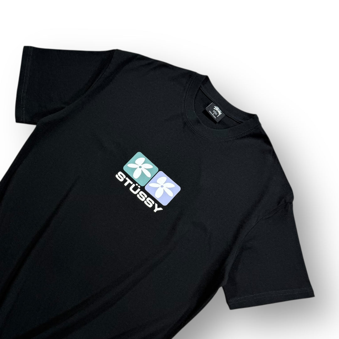 Stüssy Black Flower T-shirt