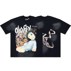 Hellstar "Glory" Thorn Doll Graphic Heavyweight Washed T-Shirt