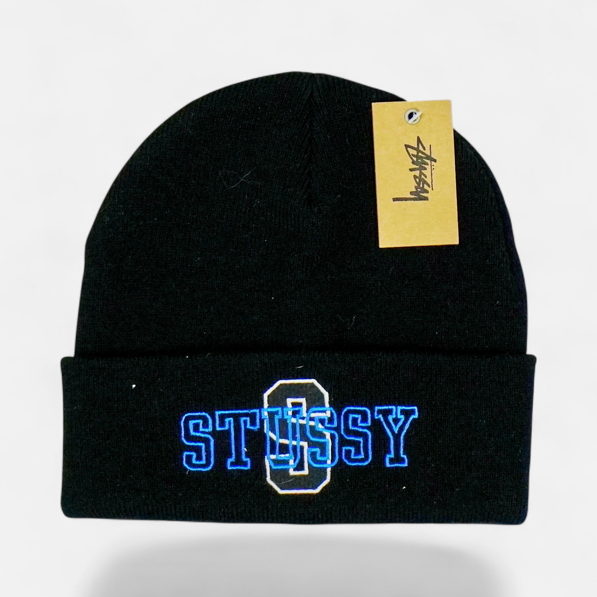 Stüssy Black Beanie (One Size Fits All)