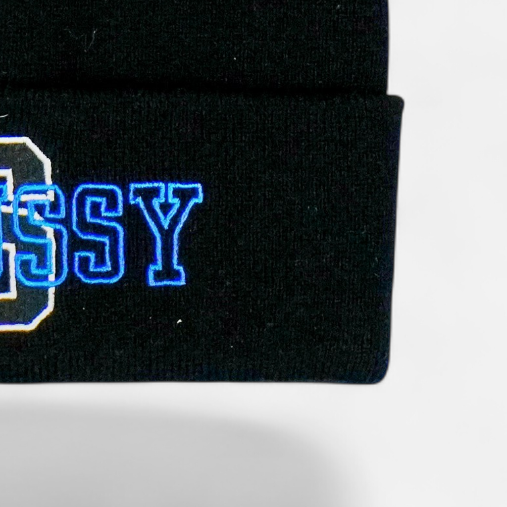 Stüssy Black Beanie (One Size Fits All)