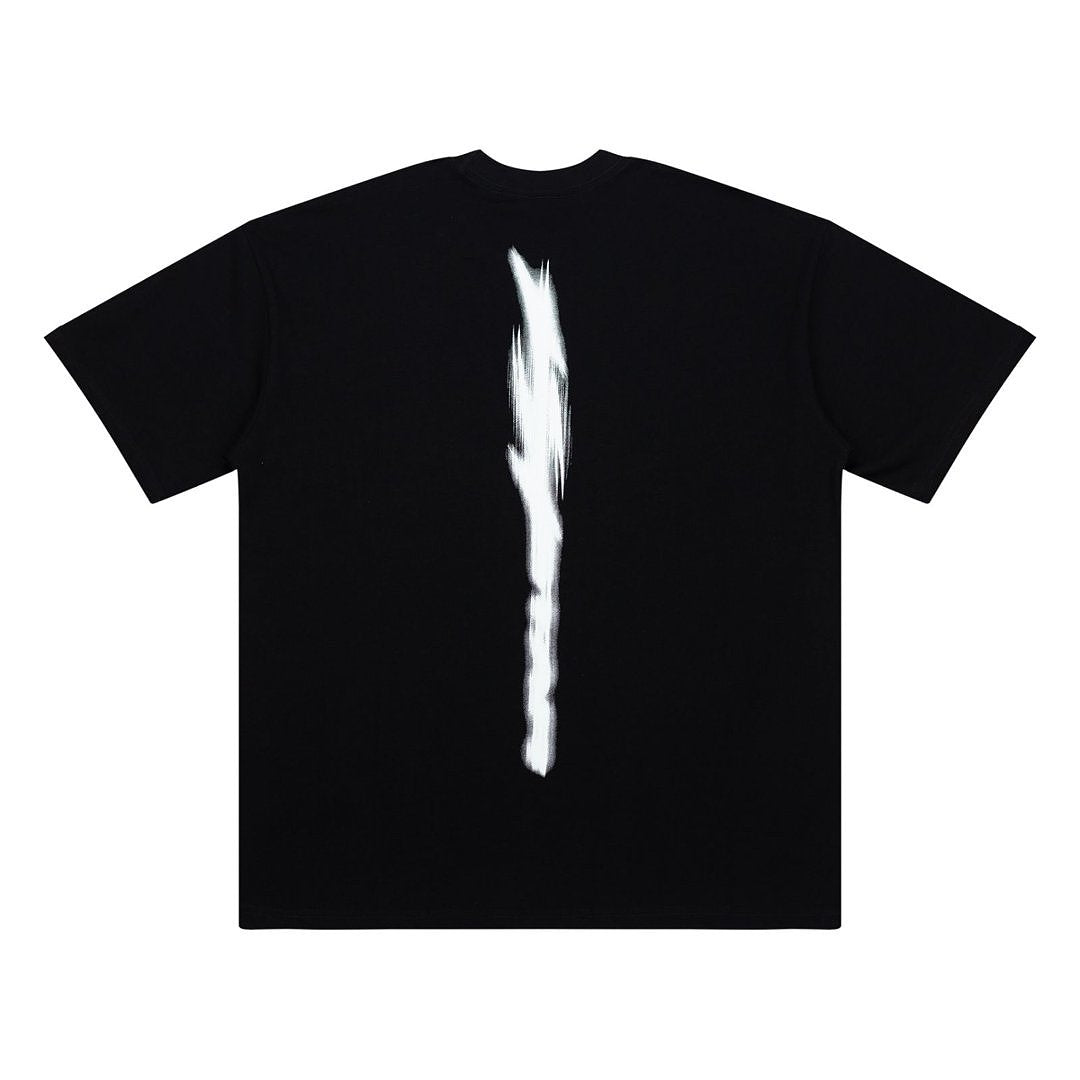 Hellstar Abstract Racing Tribal Logo Graphic T-Shirt