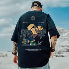 Urban Streetwear Graphic Tee – Loose Fit