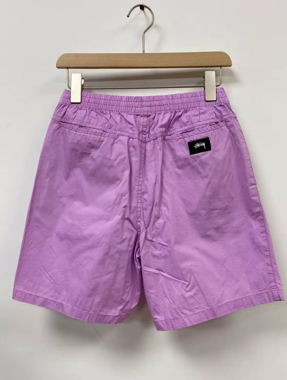Stussy Everyday Casual Shorts with Double Logo Print