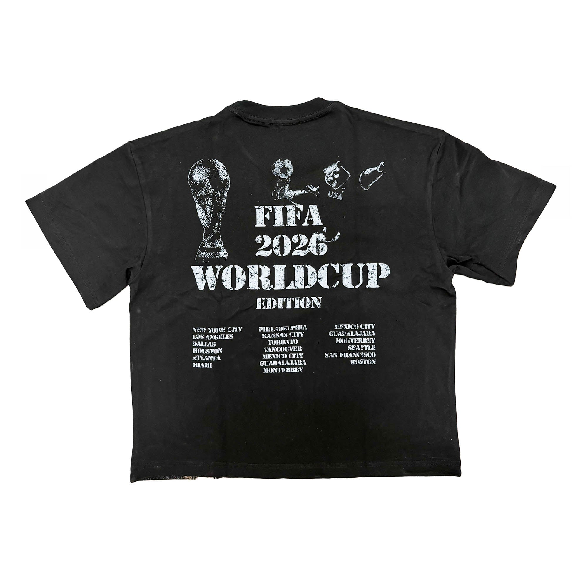 Black “World Cup” Tee