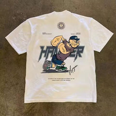 Urban Streetwear Graphic Tee – Loose Fit