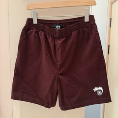 Stussy Everyday Casual Shorts with Double Logo Print