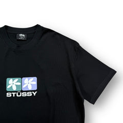 Stüssy Black Flower T-shirt