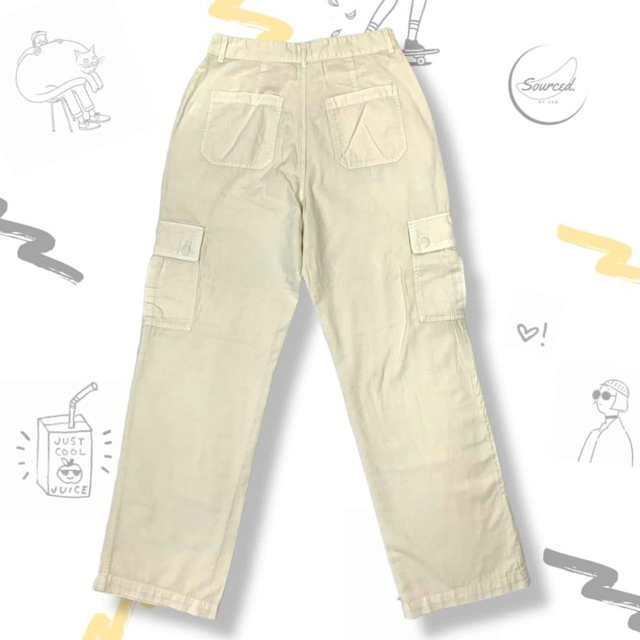 Stüssy Womens Cream Cargo Pants