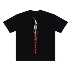 Hellstar Abstract Racing Stripe Graphic T-Shirt