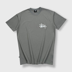 Stüssy Grey Graffiti Logo T-shirt