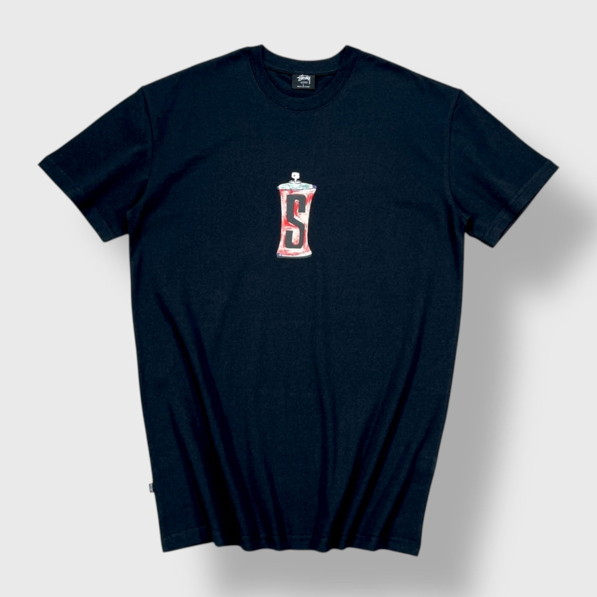 Stüssy Black Spray Can T-shirt