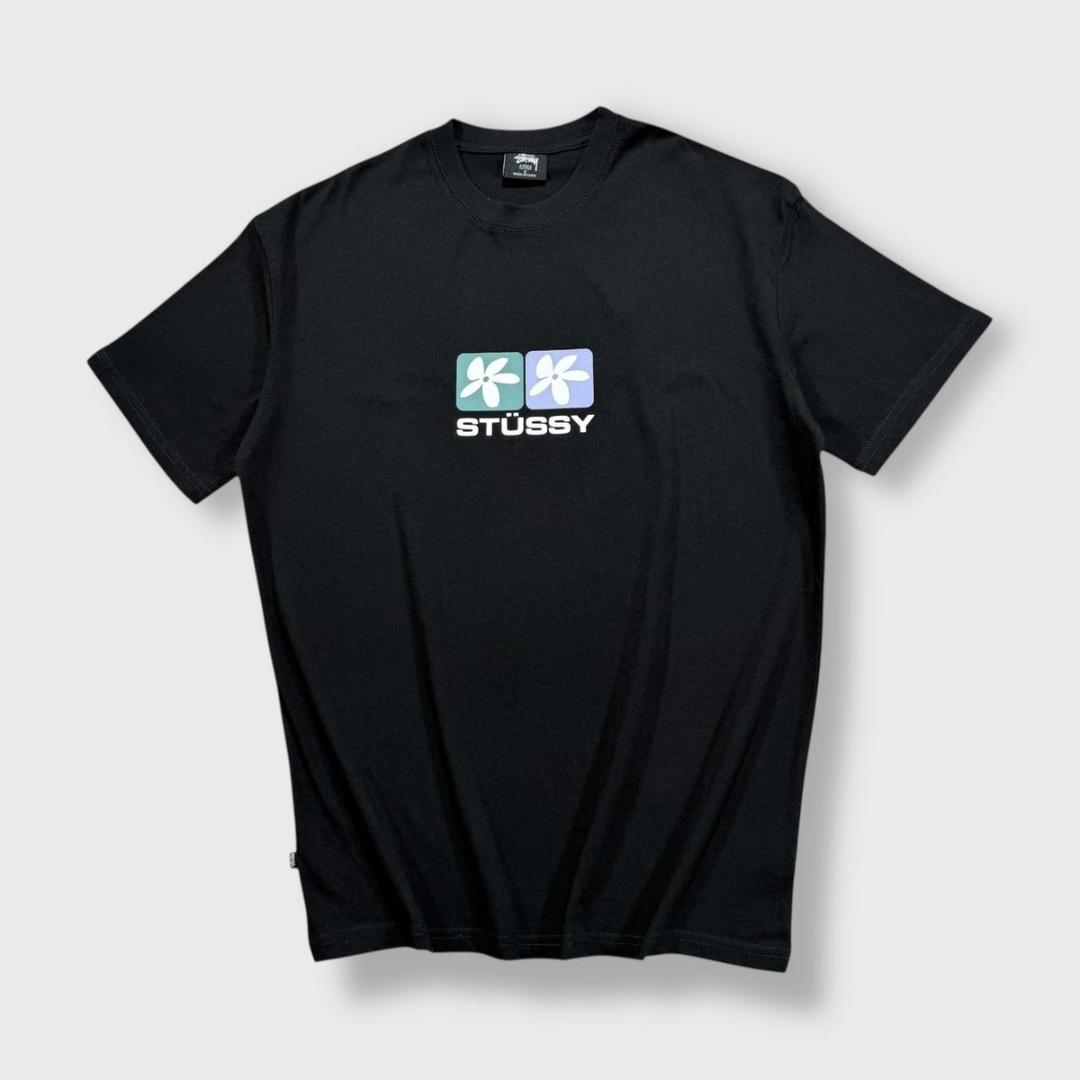 Stüssy Black Flower T-shirt