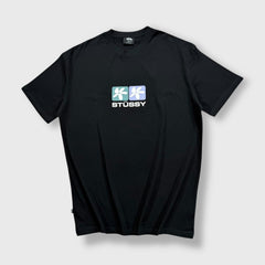 Stüssy Black Flower T-shirt